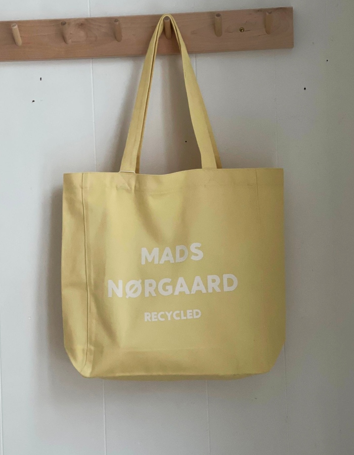 MADS NØRGAARD Athene Nett Double Cream Gul