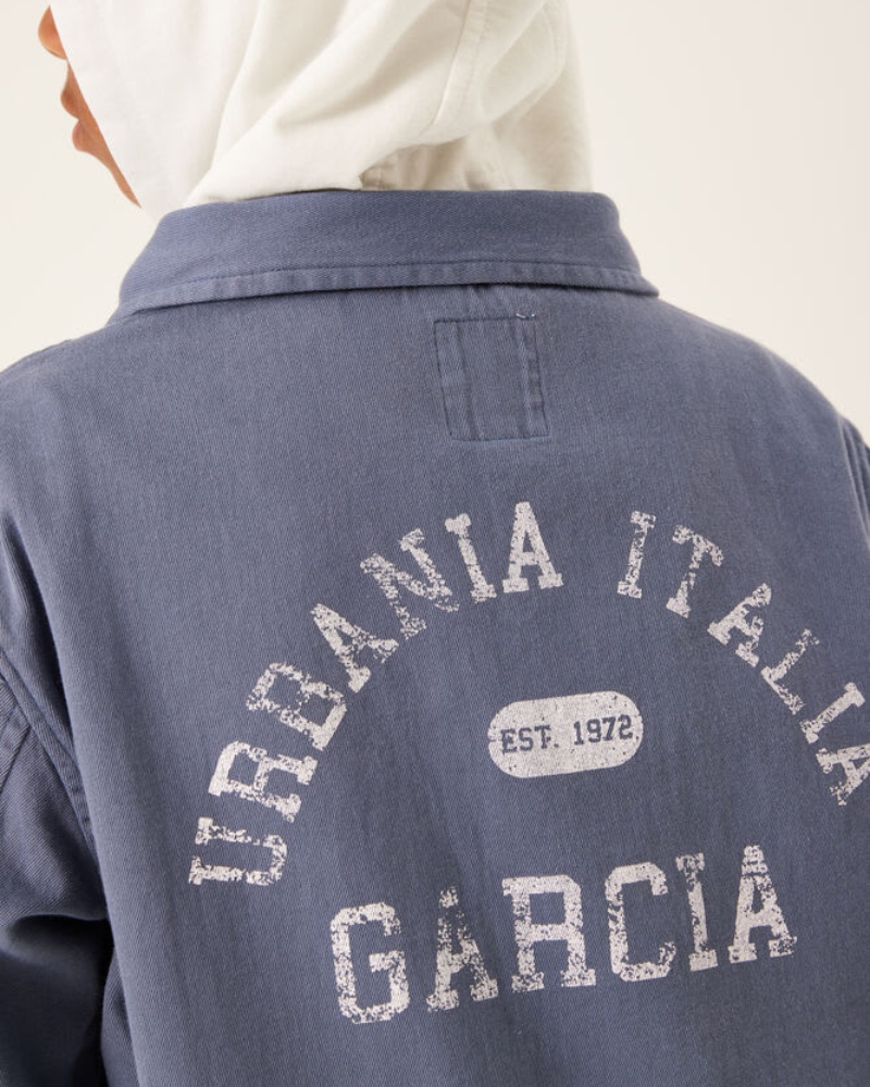 Garcia Boys Colbert Skjorte Hette Nebula Blue - Bilde 3
