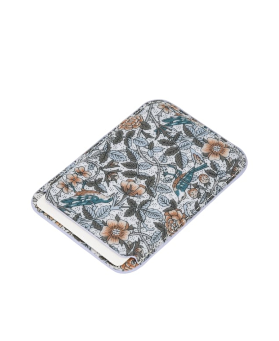 Bon Dep Magnetic Cardholder Strawberry Tree Blue