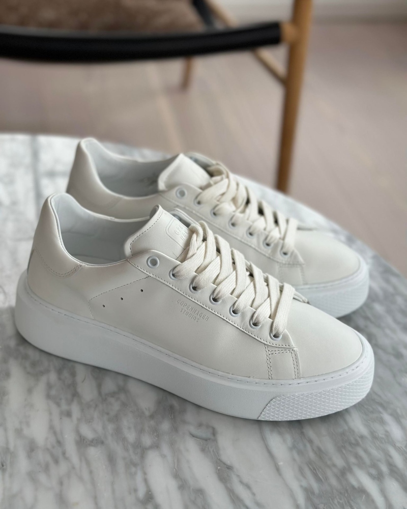 COPENHAGEN STUDIOS H192 Vitello Lave Sneakers Hvit