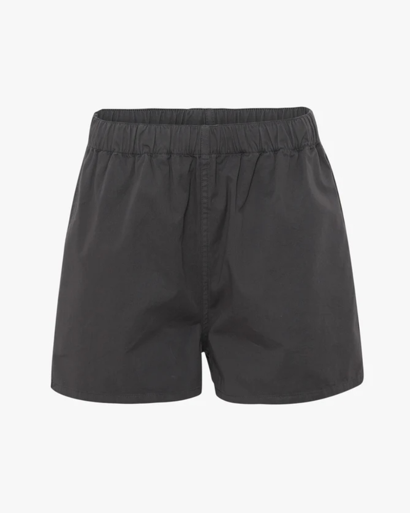 Colorful Standard Women Classic Twill Shorts Lava Grey