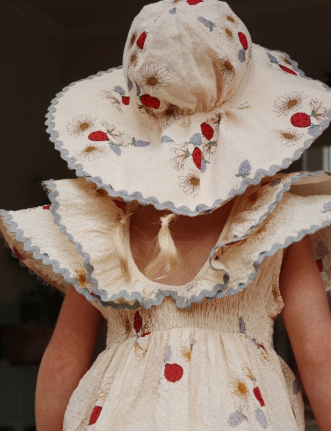 Konges Sløjd Elin Sunhat Ladybug