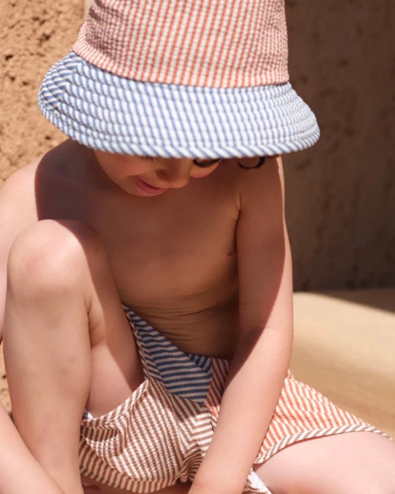 Kongens Sløjd Seer Asnou Bucket Hat Multi Stribe