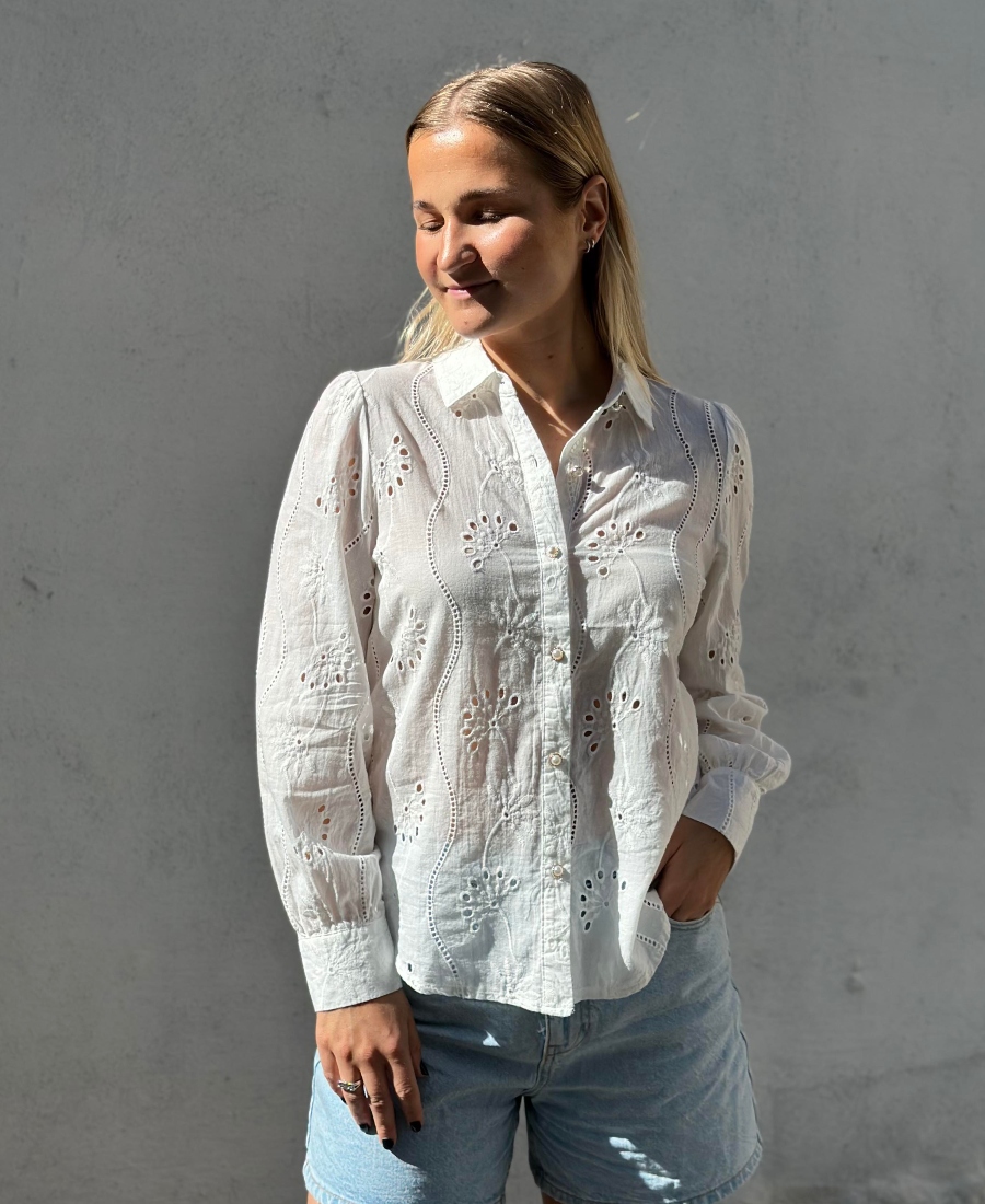 Ane Mone Felicity Bluse Hvit
