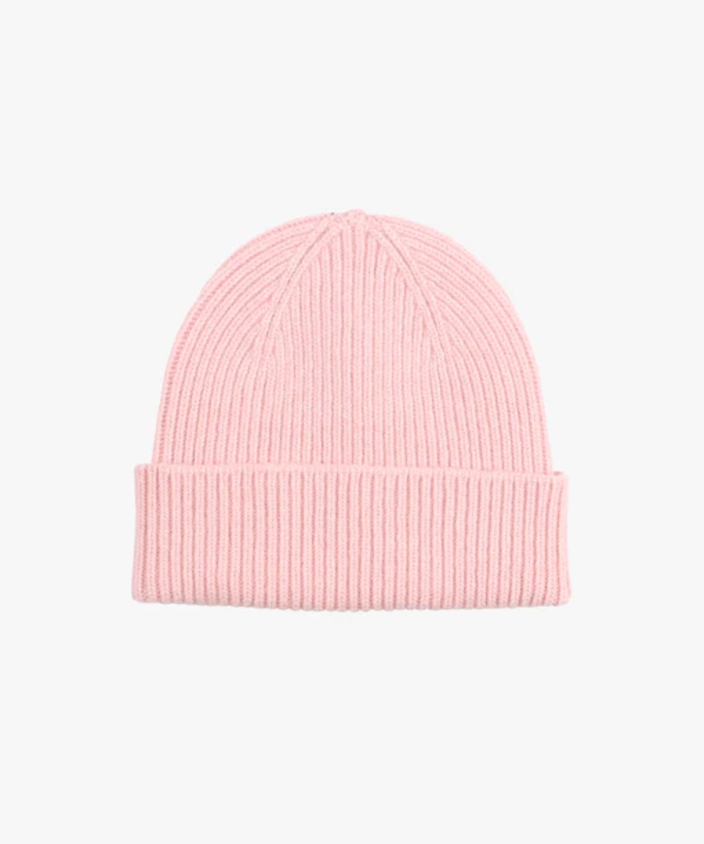 Colorful Standard Merino Wool Beanie Lue Faded Pink