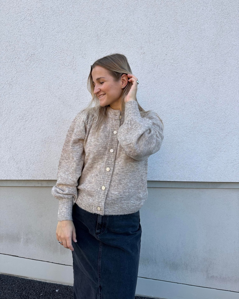 MISSMAYA Silja Cardigan Beige