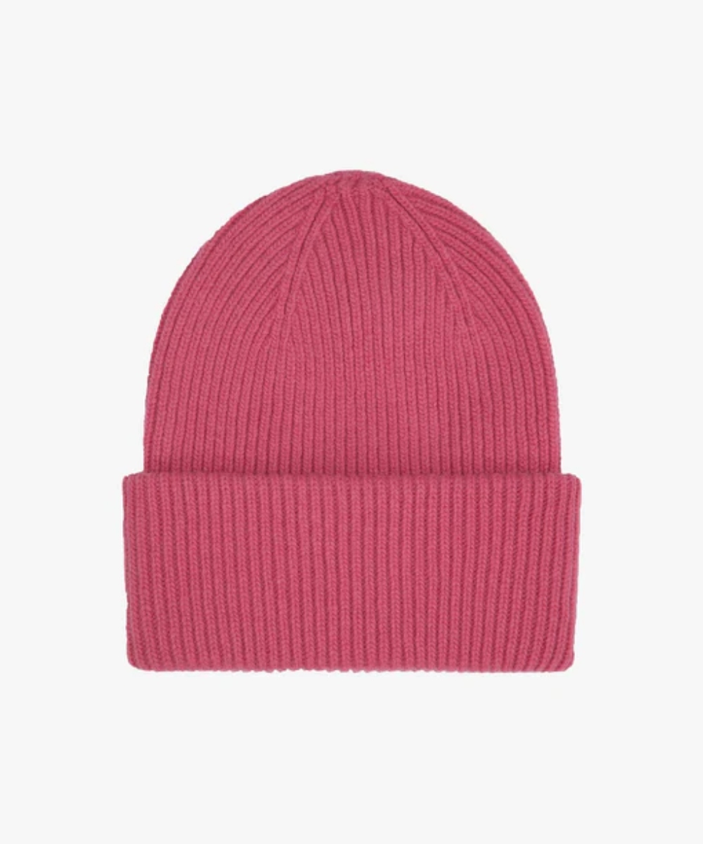 Colorful Standard Merino Wool Beanie Lue Rasberry Pink