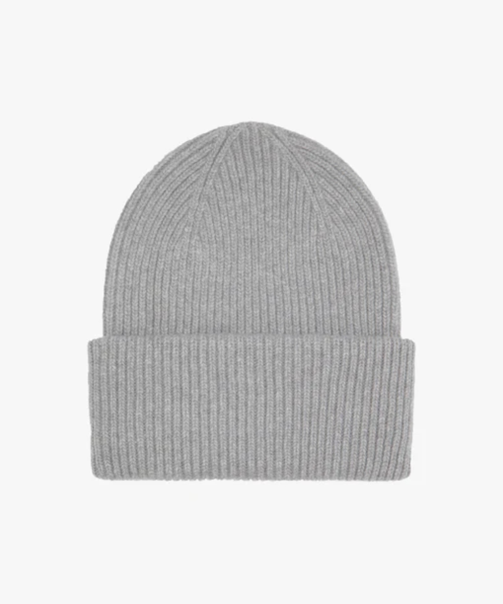 Colorful Standard Merino Wool Beanie Lue Heather Grey