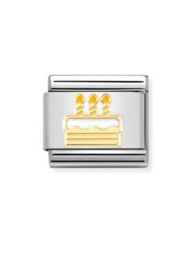 NOMINATION Fest Links Bursdagskake Gull