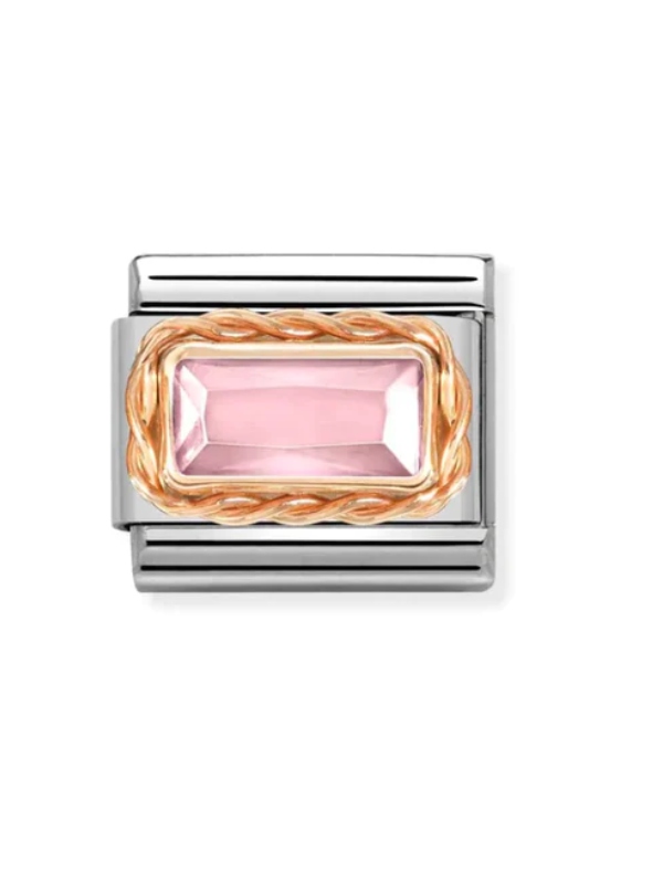 NOMINATION Sten Links Baguette Rosegull Rosa