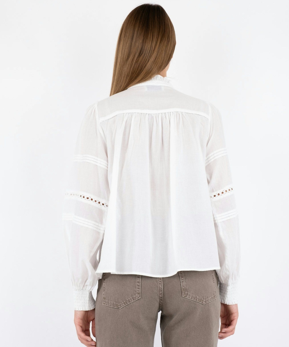 Neo Noir Emily Bluse Hvit - Bilde 2