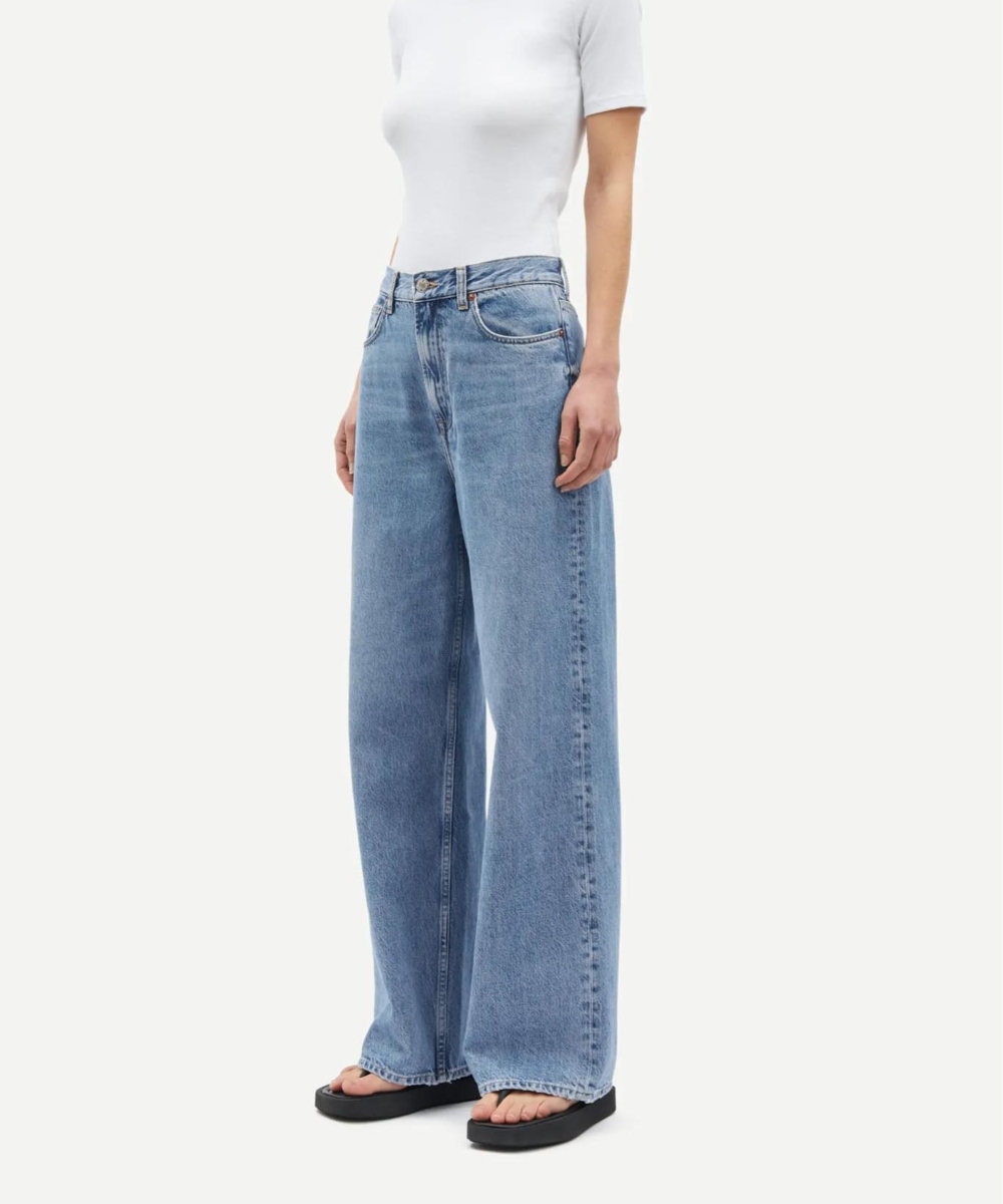 Samsøe & Samsøe Rebecca Jeans Bukse Blue Moon