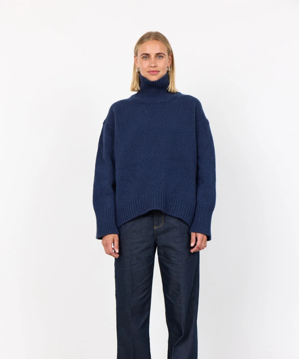 Levete Room Perle 3 Pullover Genser Mørk Blå