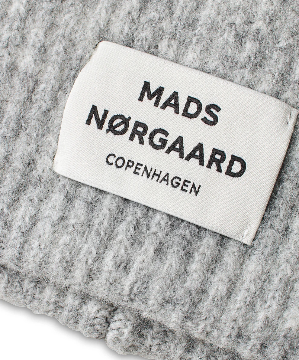 MADS NØRGAARD Tosca Anju Lue Light Grey Melange - Bilde 2