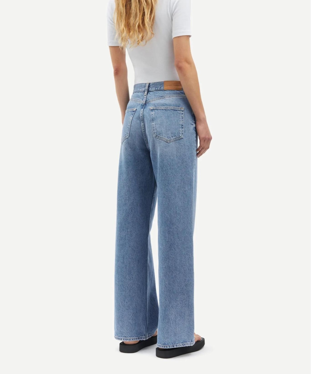 Samsøe & Samsøe Rebecca Jeans Bukse Blue Moon - Bilde 3