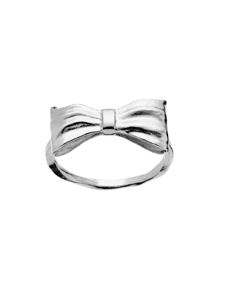 Maanesten Satin Ring Sølv