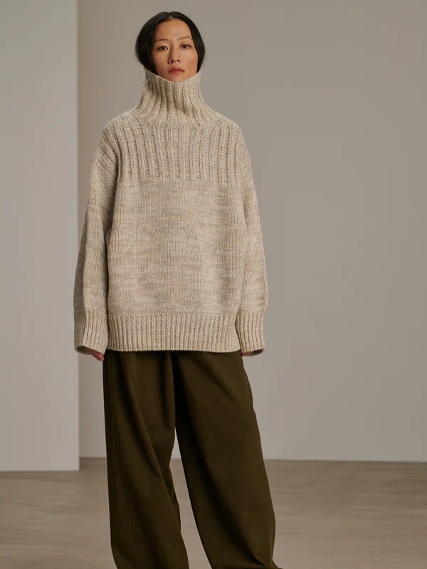 Soeur Basque Genser Gris Ecru
