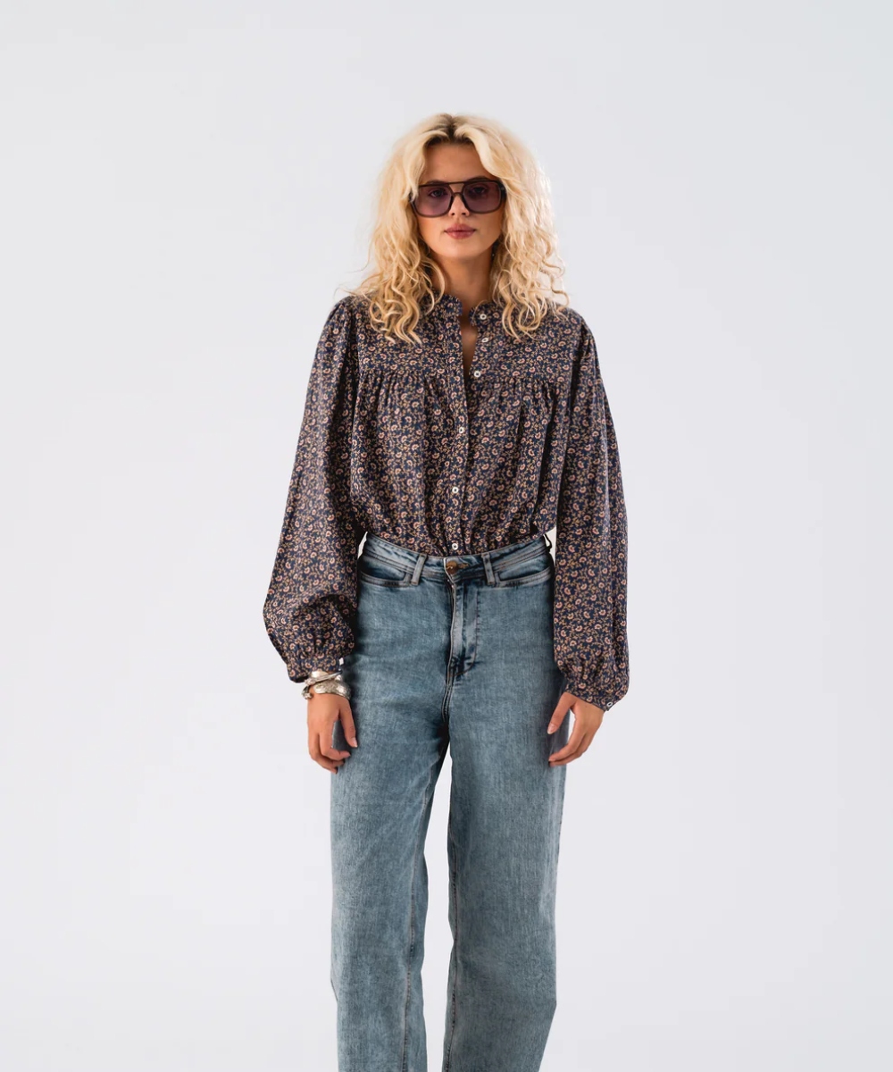 Lollys Laundry Cara Bluse Flower Print
