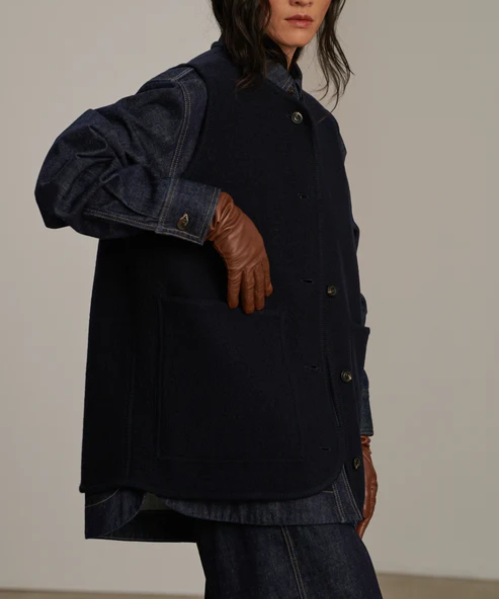 Soeur Chicago Vest Navy - Bilde 3