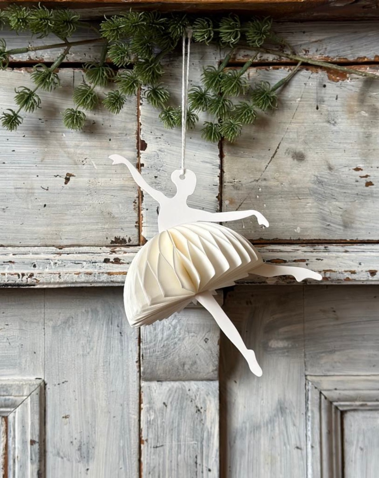 Ib Laursen Julepynt Ballerina Hvit
