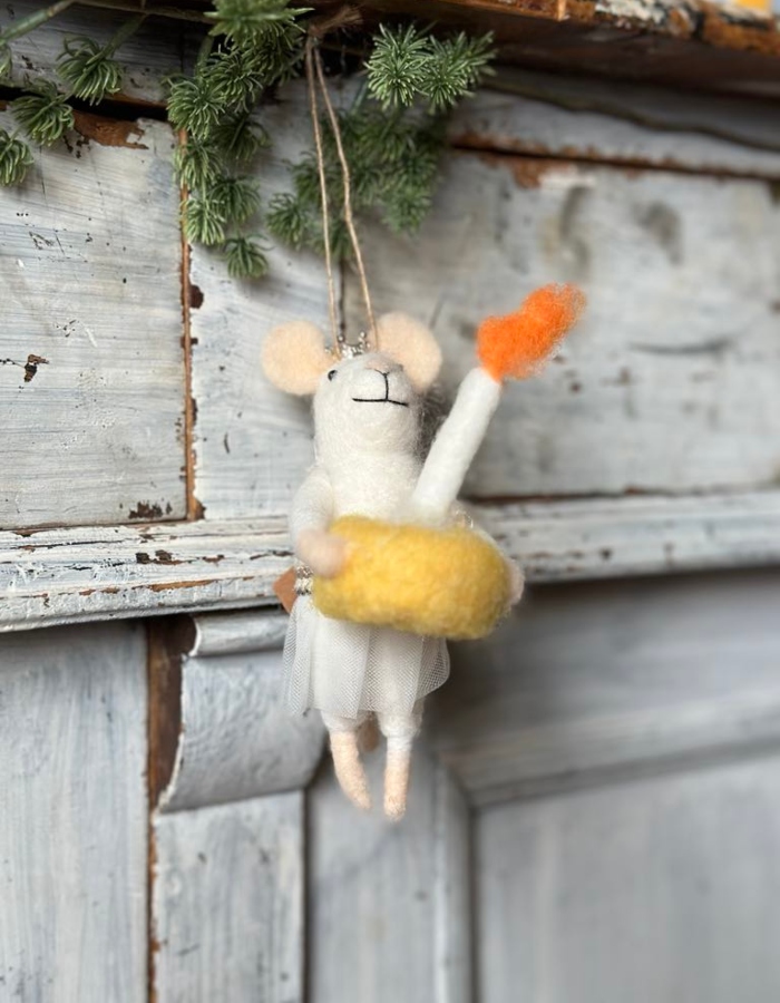 UND Tovet Ulldyr Julepynt Mari Mammamus
