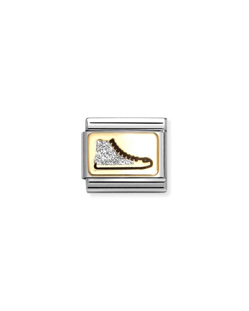 NOMINATION Glitter Links Converse Sko Gull Sort