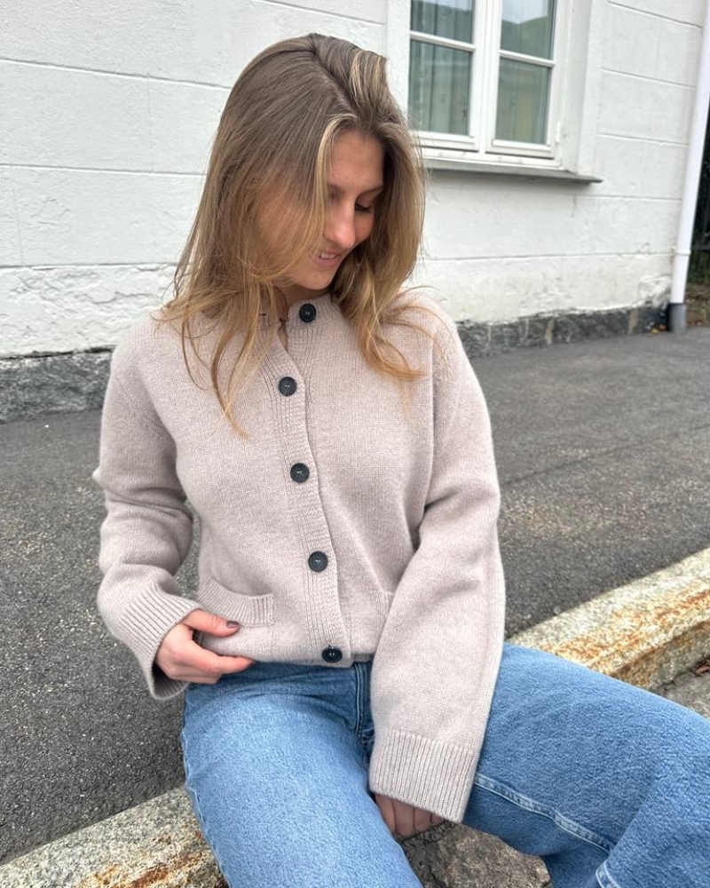 Levete Room Perle 9 Cardigan Sand