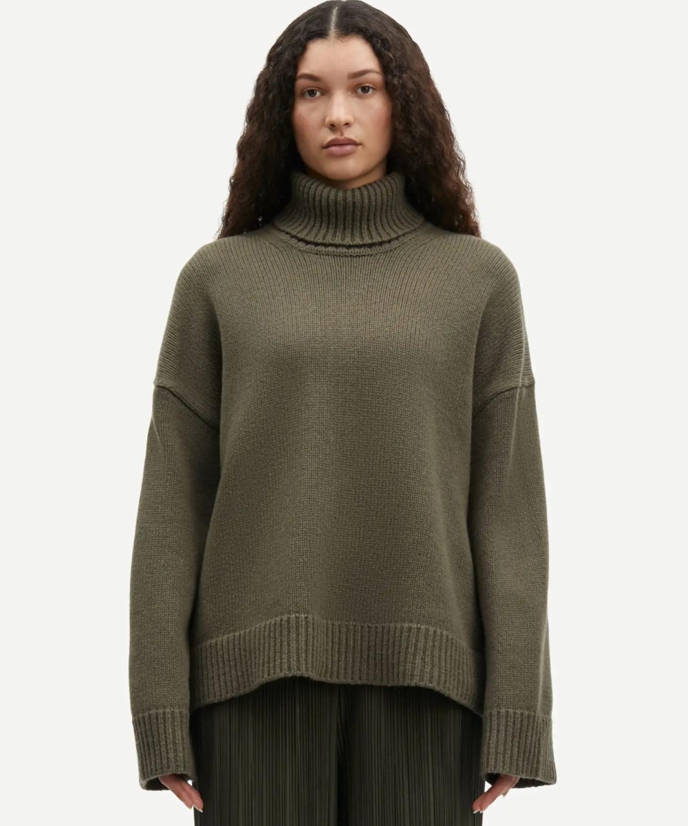 Samsøe & Samsøe Keik Turtleneck Genser Sea Turtle