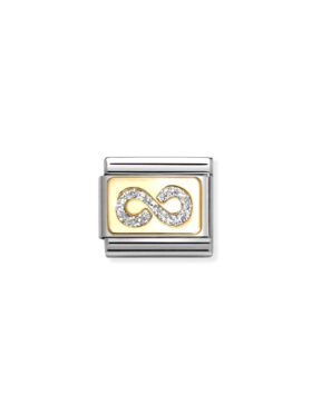 NOMINATION Symbol Links Evighetstegn Glitter Gull