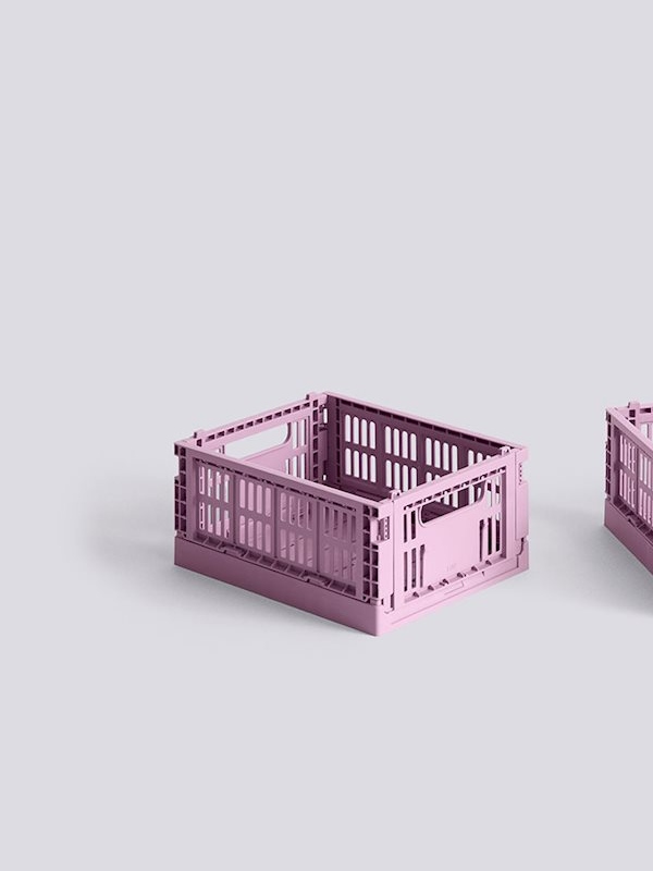 HAY Colour Crate Mini Stablekasse Dusty Rose