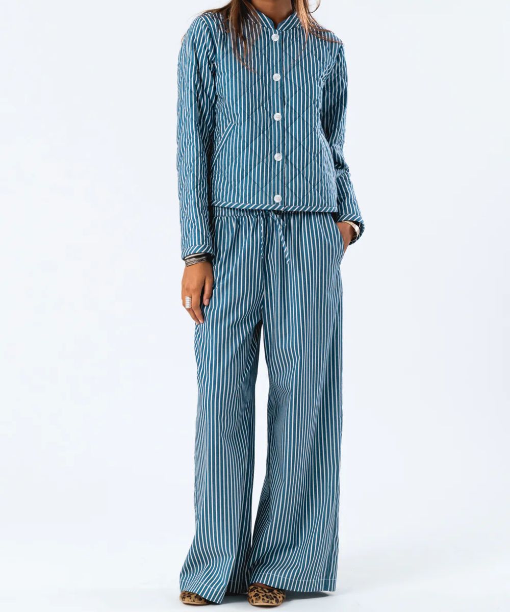 Lollys Laundry Liam Bukse Stripe Blå