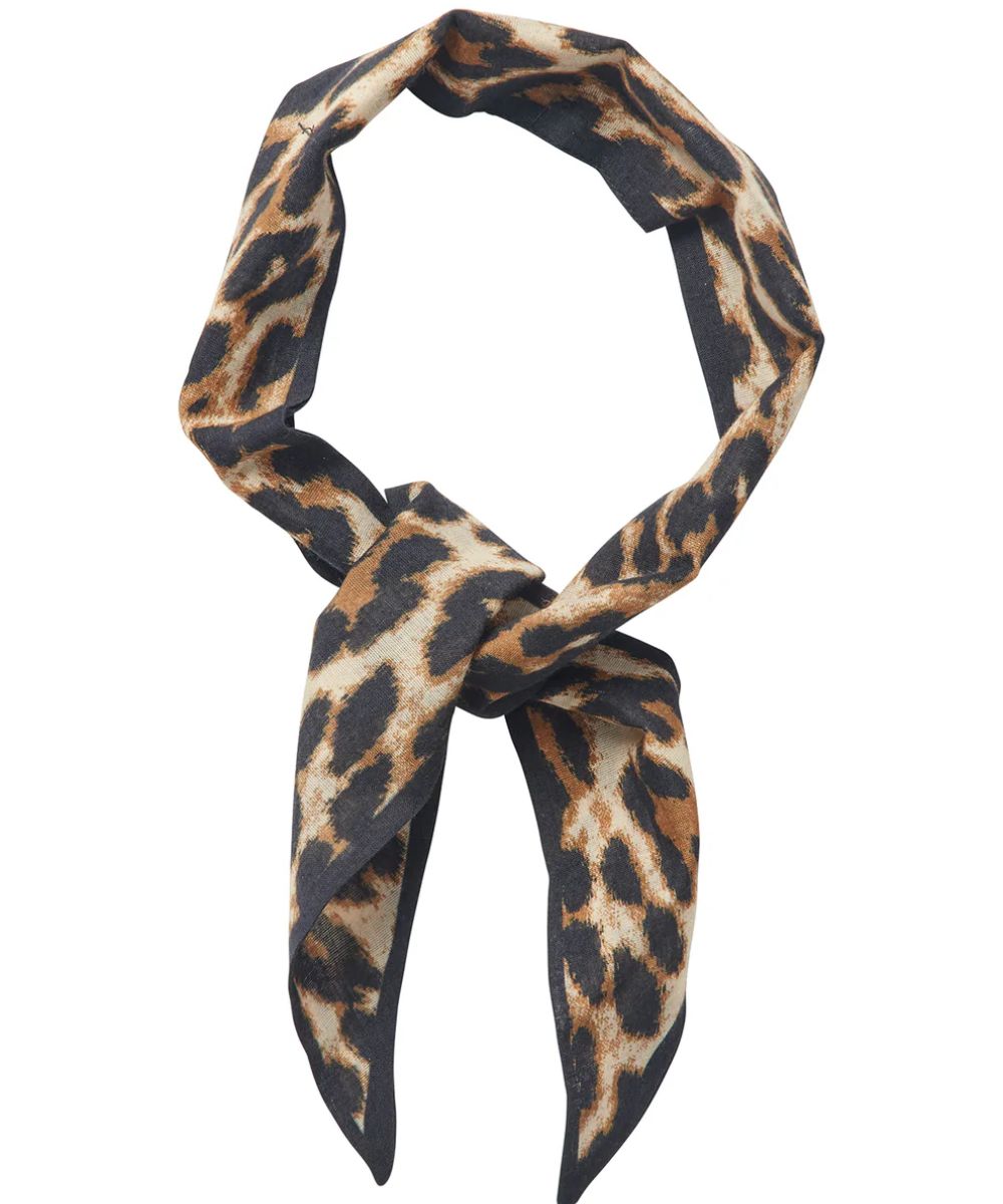 Lollys Laundry Rosemary Skjerf Leopard