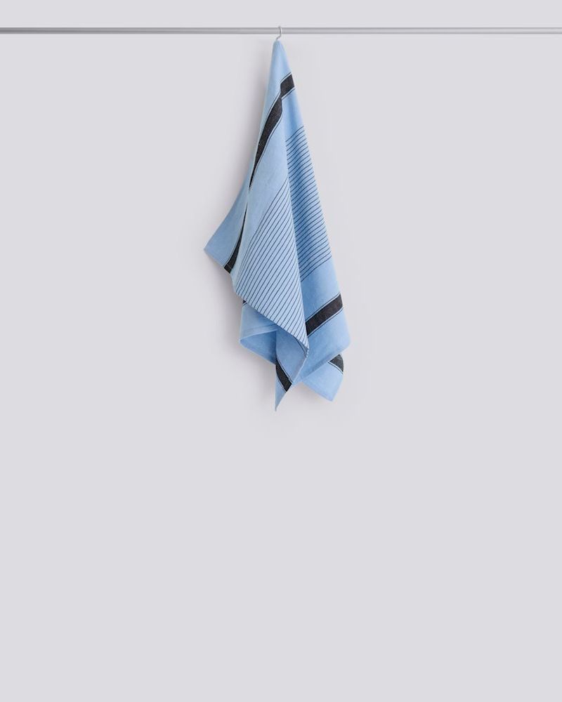 HAY Linear Tea Kjøkkenhåndkle Sky Blue
