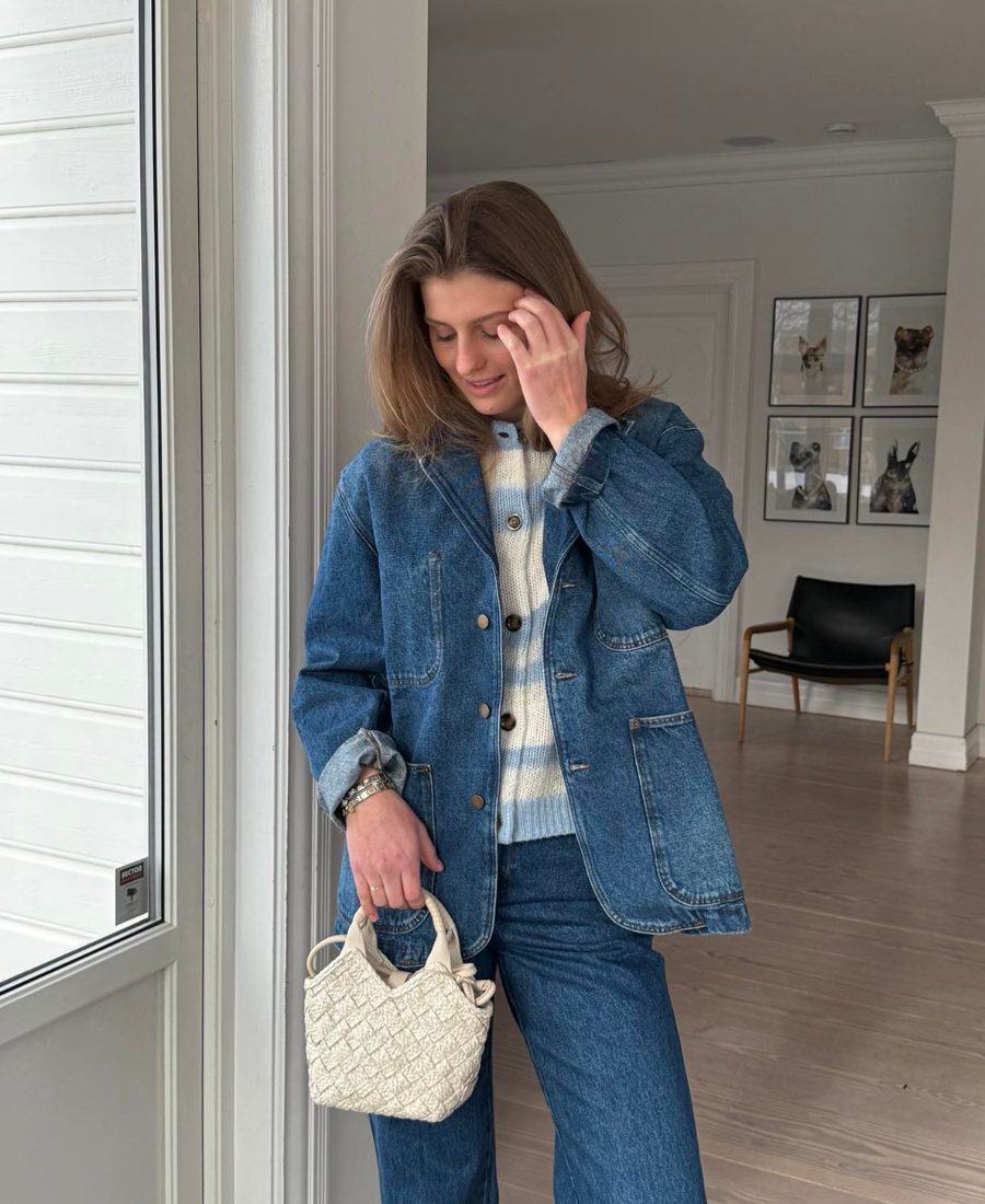 Soeur Charlize Denim Jakke Blå
