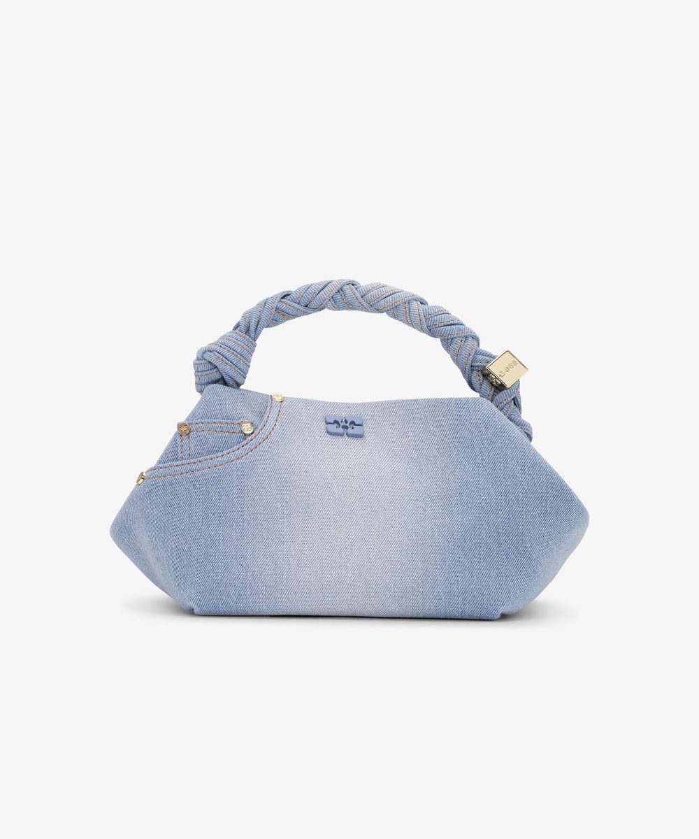 GANNI Bou Bag Small Washed Denim
