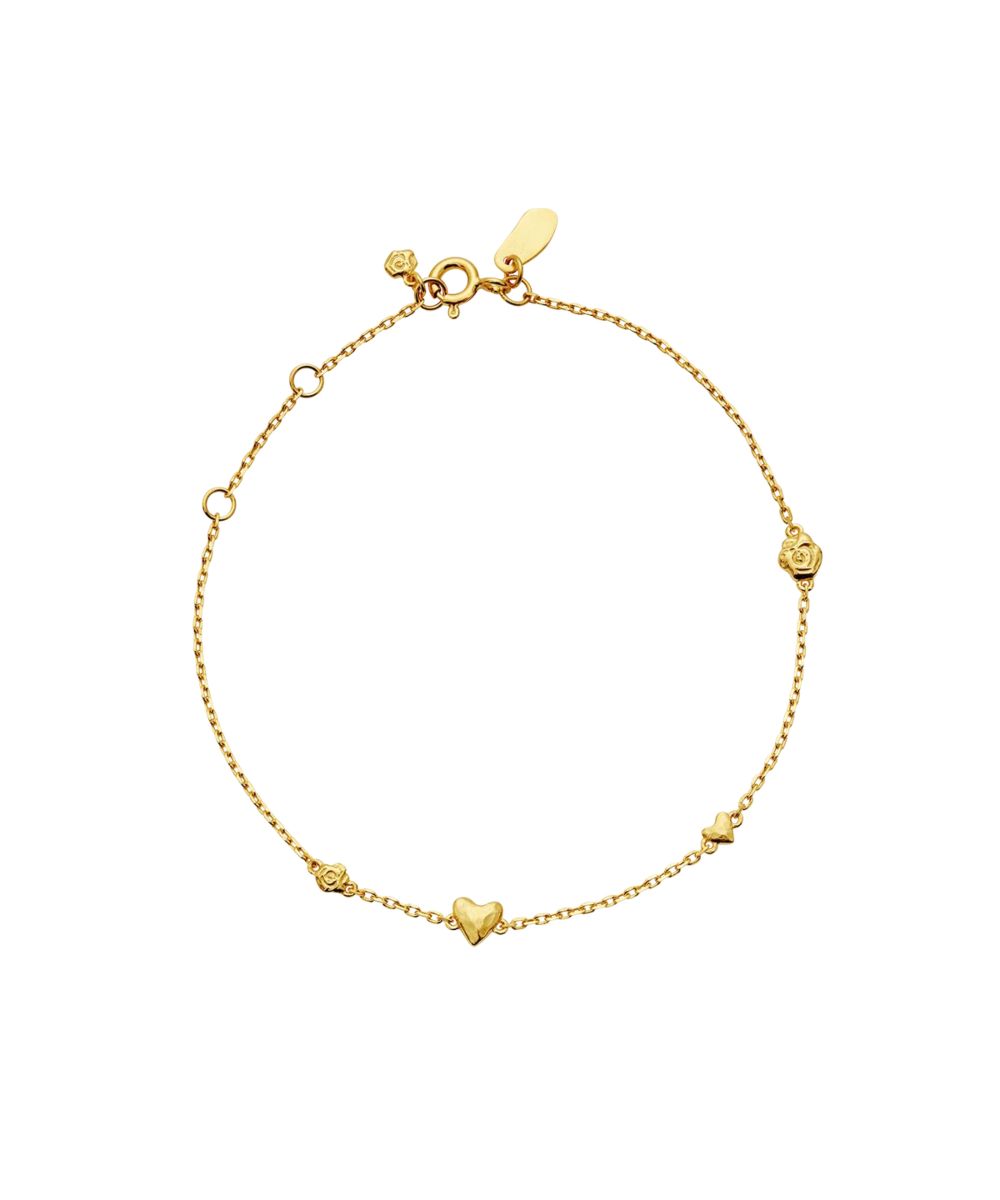Maanesten Scarlet Armbånd Gull