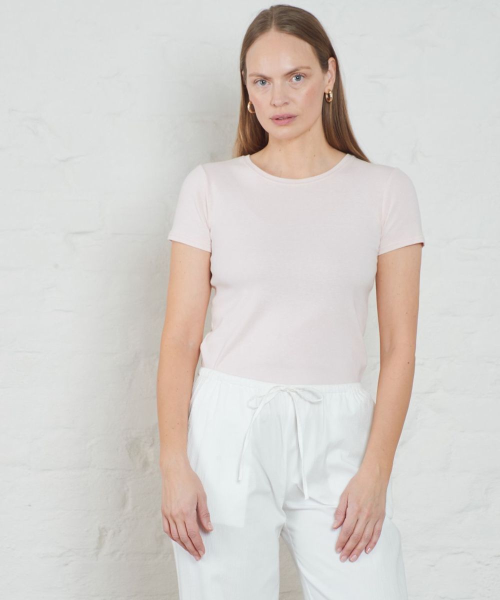 Arnie Says Sal Cotton T-skjorte Blush