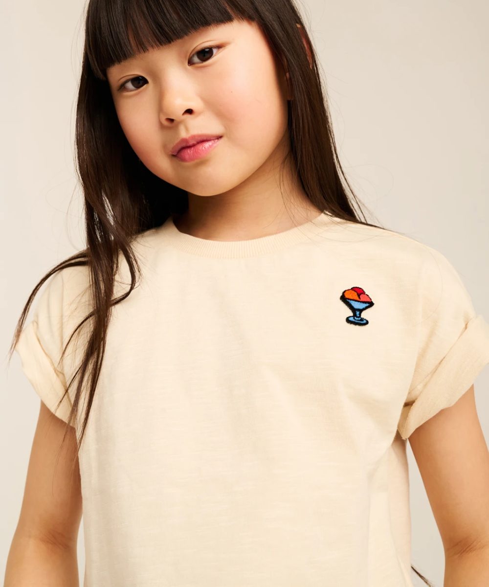Tumble N Dry Felice T-skjorte Mother of Pearl Sand - Bilde 2