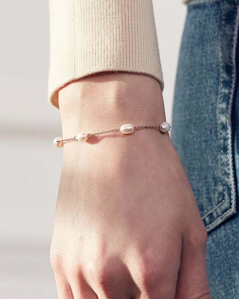 Edblad Perla Armbånd Multi Gull - Bilde 2