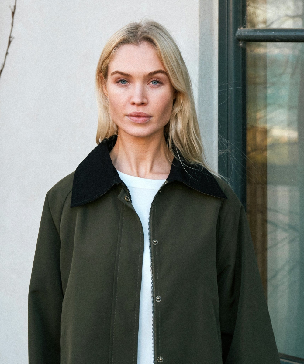 Neo Noir Gatbi Clean Jakke Dark Green - Bilde 2