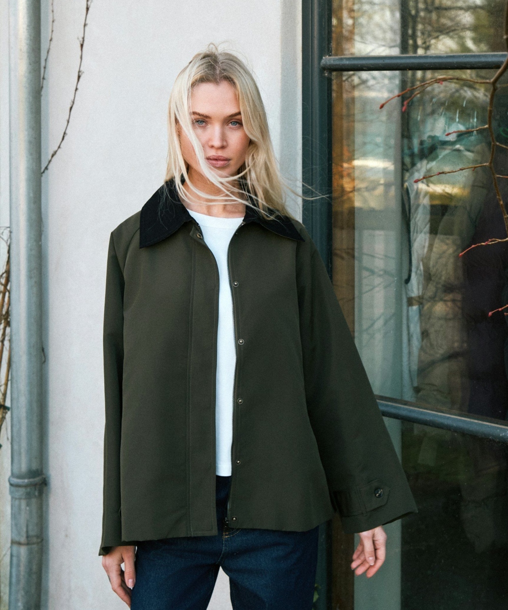 Neo Noir Gatbi Clean Jakke Dark Green - Bilde 3