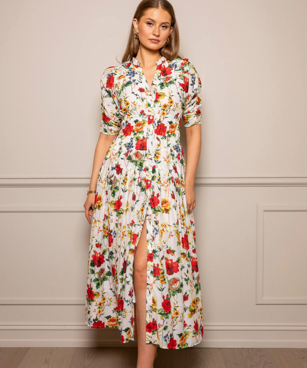 MISSMAYA Fabienne Kjole Floral