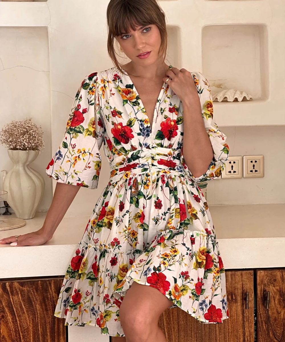 MISSMAYA Noor Kjole Floral