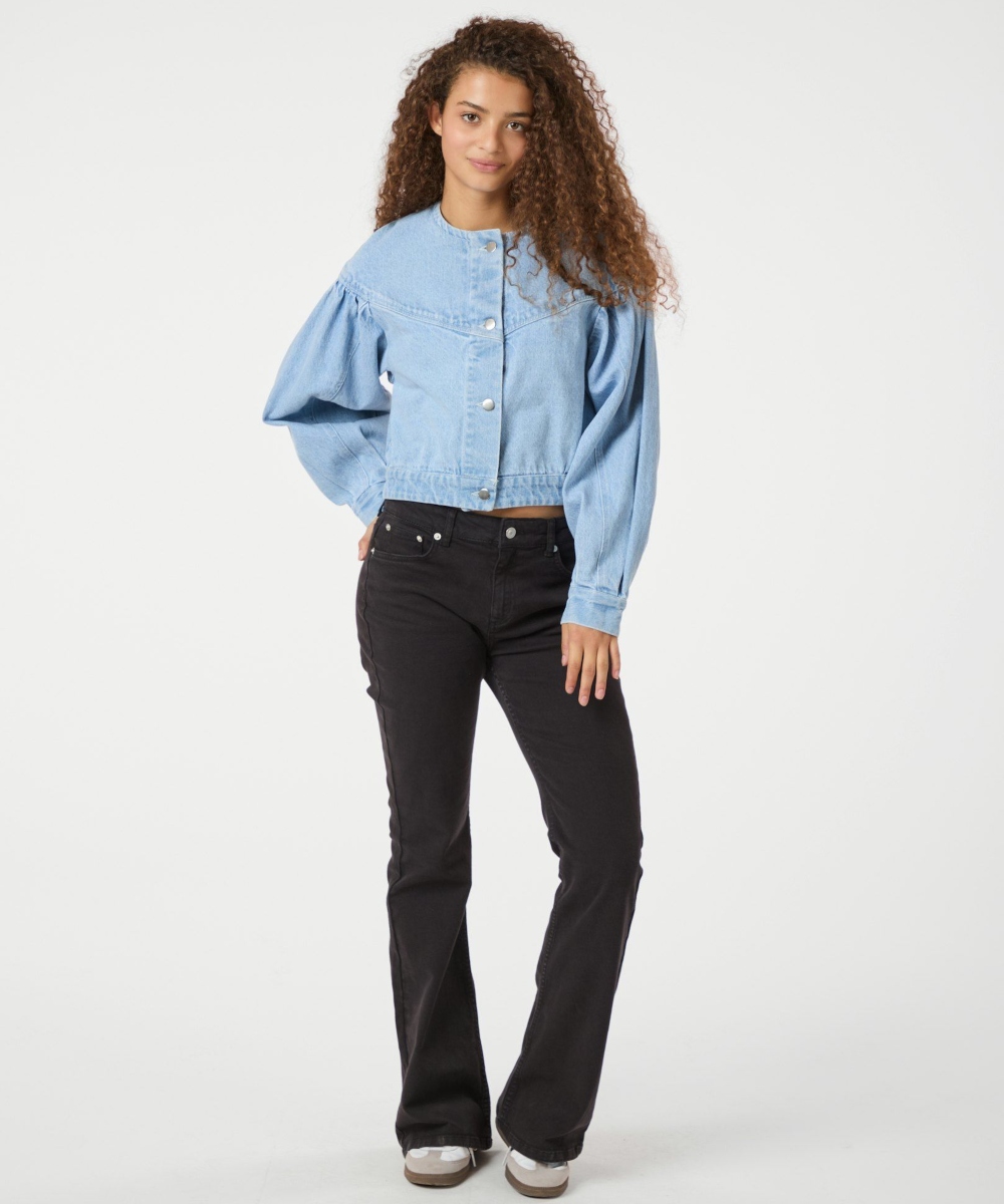 Neo Noir Mavis Denim Jacket Light Blue - Bilde 4