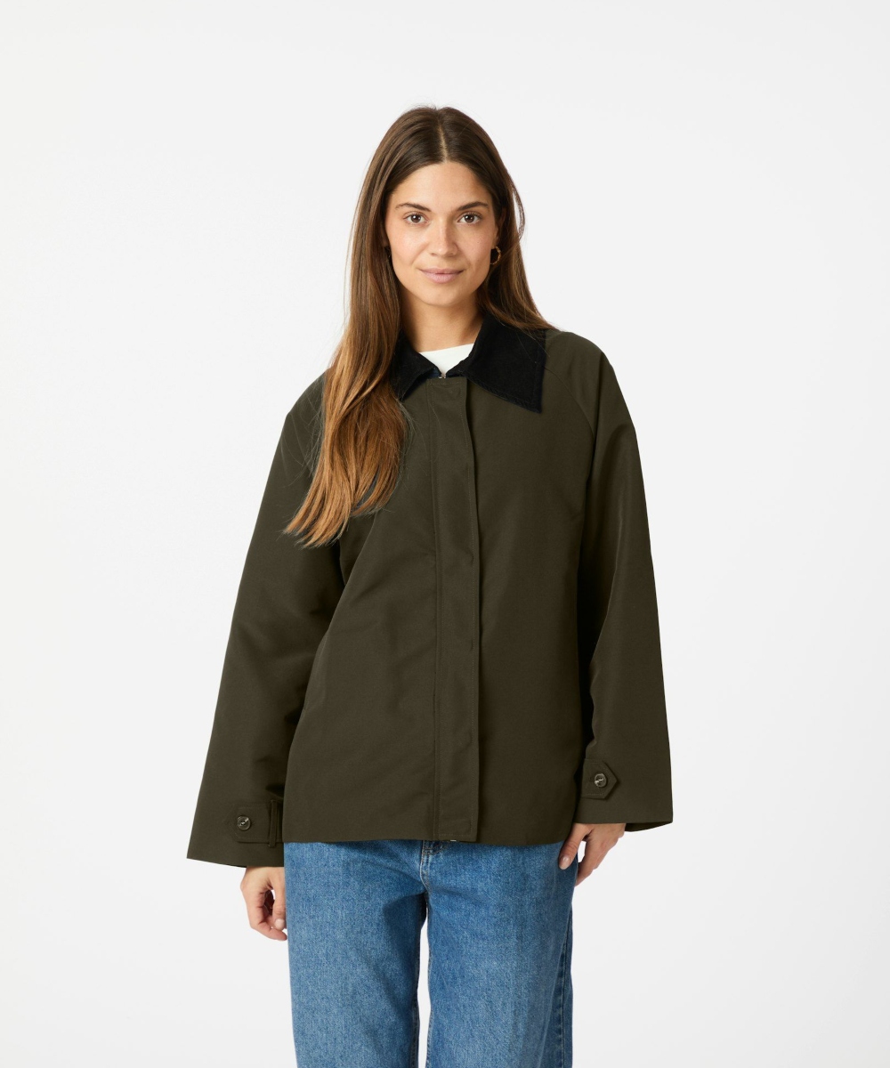 Neo Noir Gatbi Clean Jakke Dark Green - Bilde 4