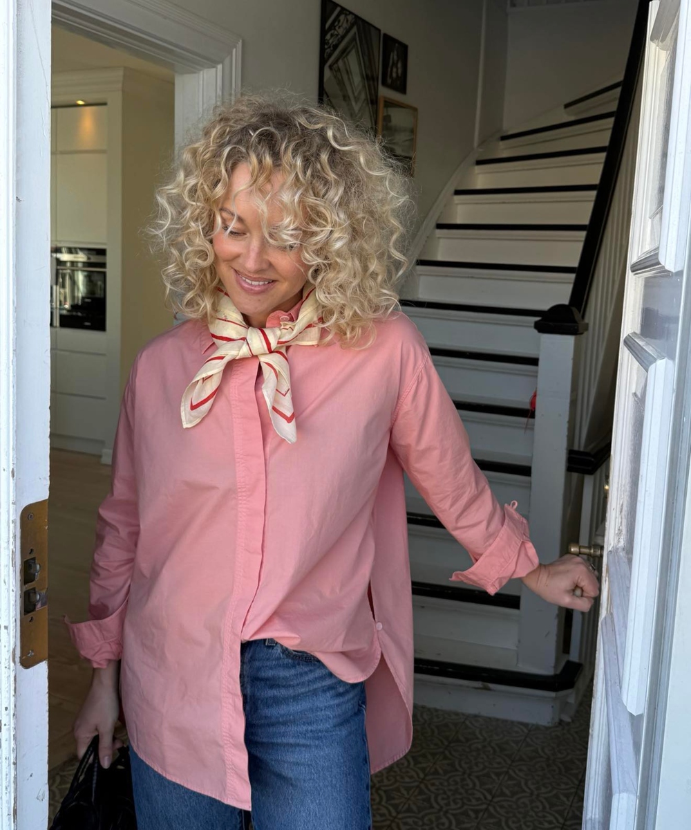 Rue de Tokyo Shelby Skjorte Peach Pink