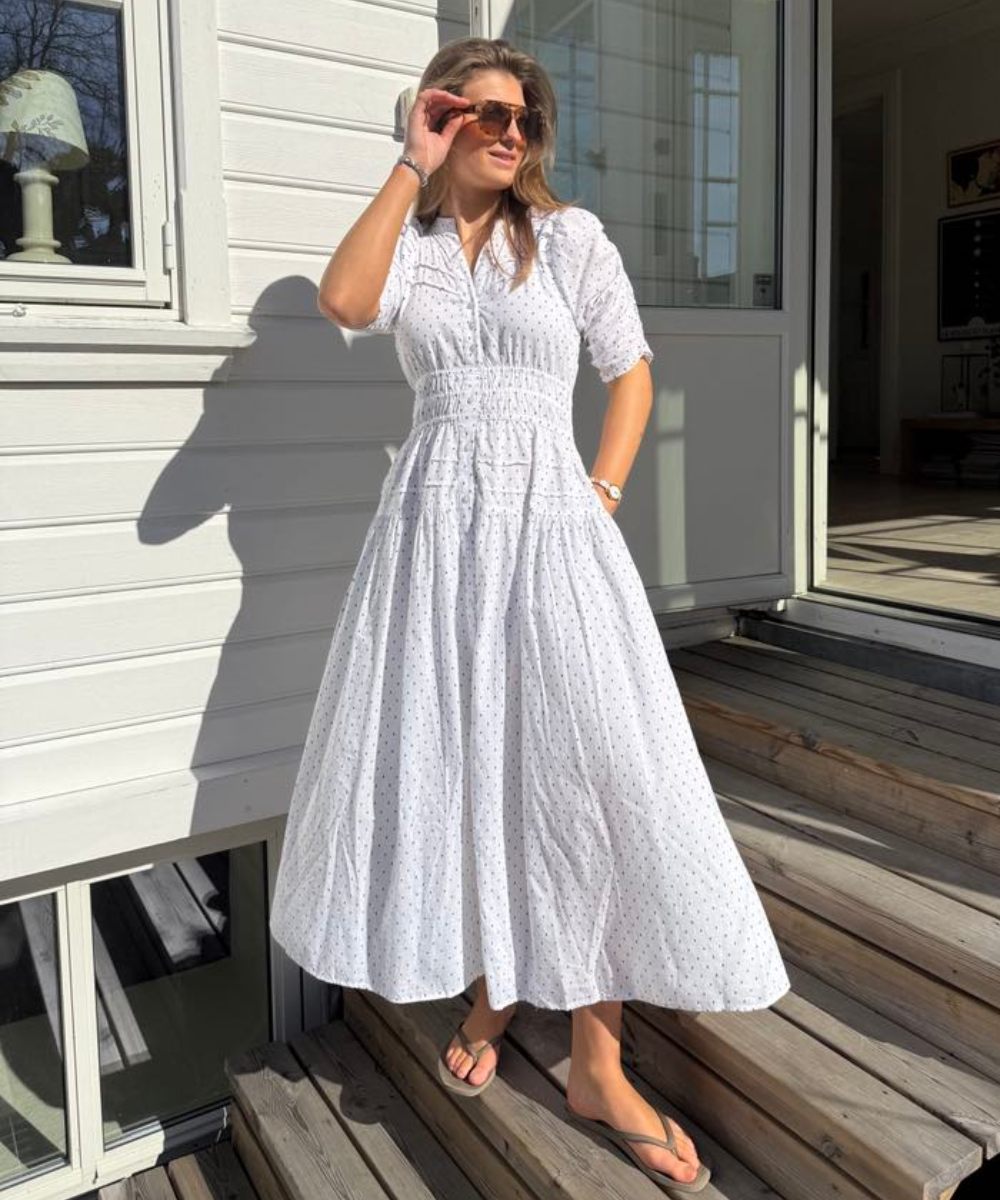 MISSMAYA Fabienne Kjole Dottie