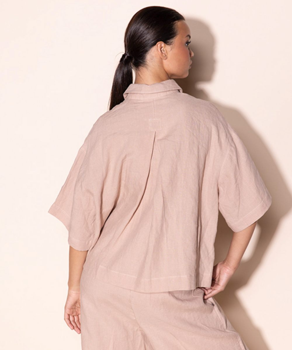 Woodling Alette Bluse Rust Rosa - Bilde 2