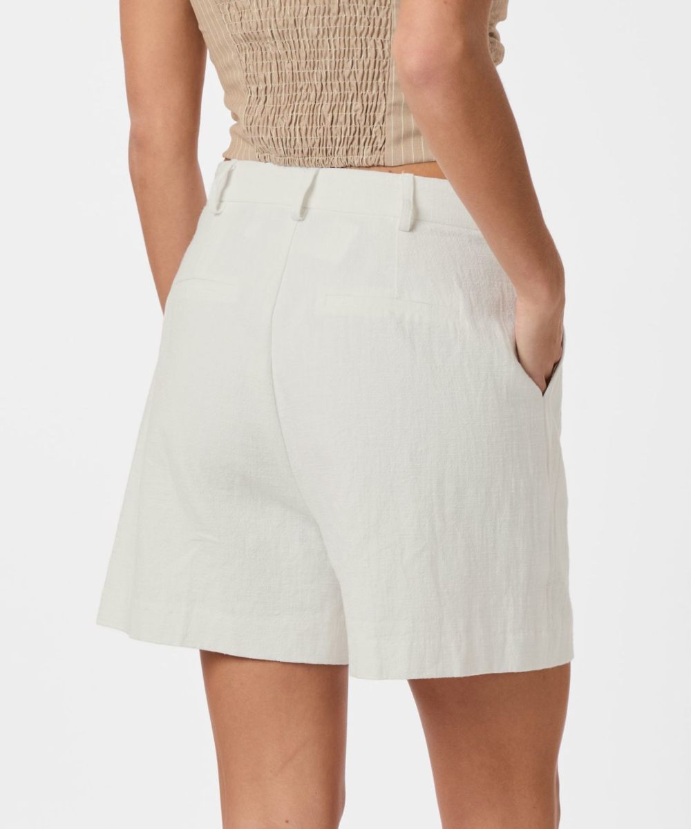 Neo Noir Sega Ramie Shorts Offwhite - Bilde 2