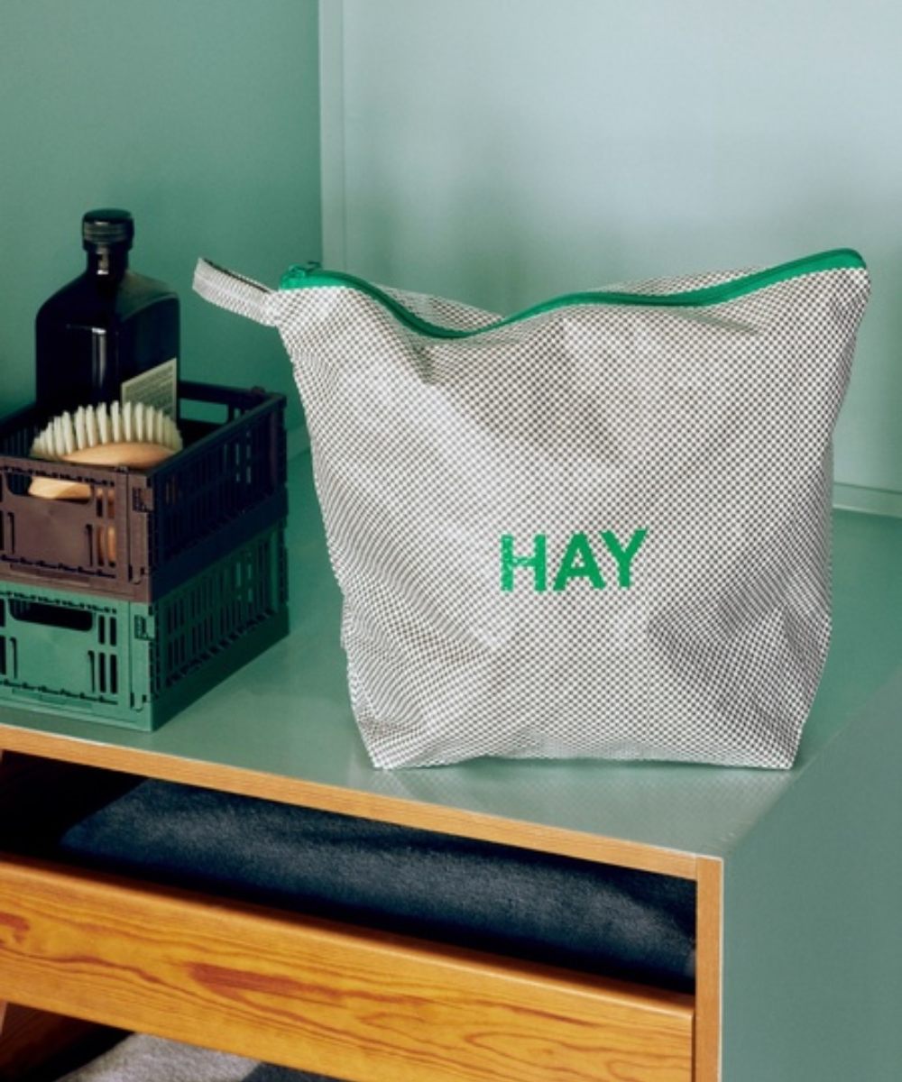 HAY Candy Mono Wash Bag Set Of 3 Grå - Bilde 2